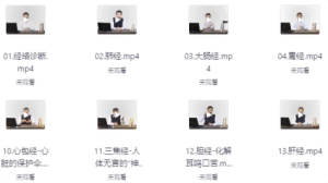 经络诊断与处方十二经络循-财仔梦想资源网