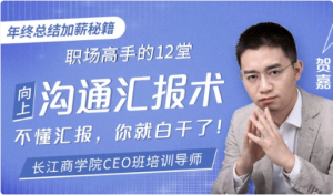 职场高手的12堂工作汇报术-财仔梦想资源网