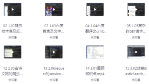 零基础Python爬虫48小时速成课-财仔梦想资源网