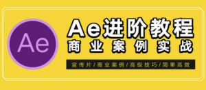 AE特效进阶教程-商业宣传片包装课程-财仔梦想资源网