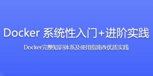 Docker系统性入门+进阶实践-财仔梦想资源网