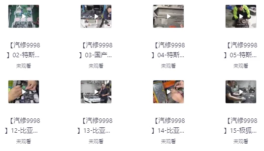 新能源汽车三电实战维修班-财仔梦想资源网