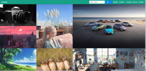 自采集在线电脑壁纸php源码v2.0自适应端-财仔梦想资源网