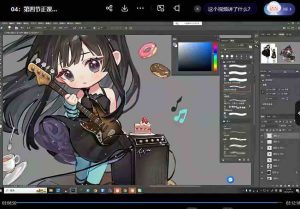 （8881期）ichisaku2023年日系Q版团练第1期绘画（12节视频教程）-财仔梦想资源网