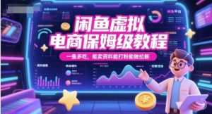 闲鱼虚拟电商保姆级教程，一鱼多吃，能卖资料能打粉能做拉新-财仔梦想资源网