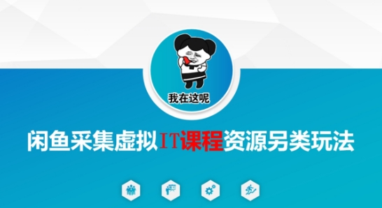 闲鱼采集虚拟IT课程资源另类玩法，干货满满-财仔梦想资源网