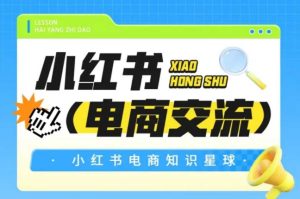 红薯电商知识星球，小红书电商交流-财仔梦想资源网