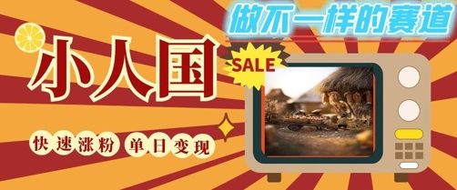 DeepSeek+绘图+视频制作小人国微观视频，小白轻轻松松上手，条条爆款，条条变现，单日就能收益-财仔梦想资源网
