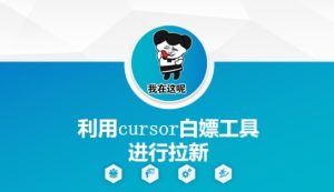 利用cursor白嫖工具进行拉新-财仔梦想资源网