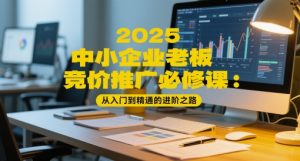 2025中小企业老板竞价推广必修课：从入门到精通的进阶之路-财仔梦想资源网