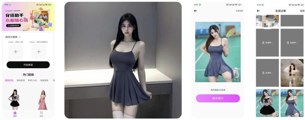 穿衣搭配助手v1.0.5AI换衣去除敏感限制-财仔梦想资源网
