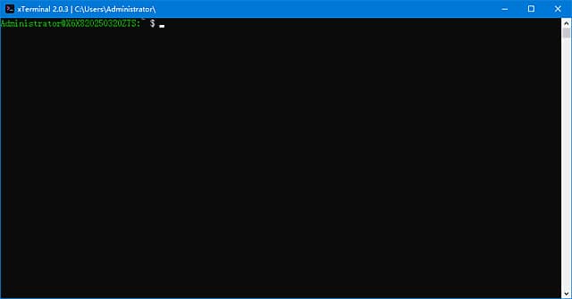 xTerminal(开源免费命令终端)v2.0.3中文绿色版-财仔梦想资源网