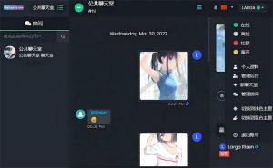 最新公共聊天室系统源码ChatNetV1.11-V1.9完整汉化版源码私人聊天程序-财仔梦想资源网