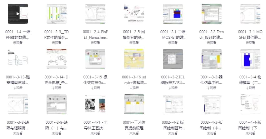 半导体器件建模仿真与分析教程-财仔梦想资源网