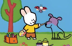 法国国宝级简笔画启蒙动画《路易小兔子Louie(1-4季)》-财仔梦想资源网