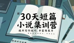30天短篇小说集训营-财仔梦想资源网