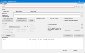 grepWin(正则表达式搜索工具)v2.1.11便携版-财仔梦想资源网