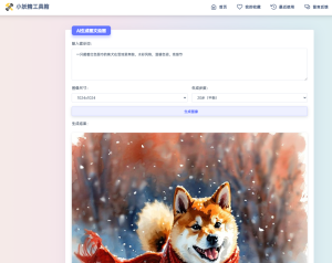 适用于彩虹工具箱程序的AI生成图文绘画插件工具-财仔梦想资源网
