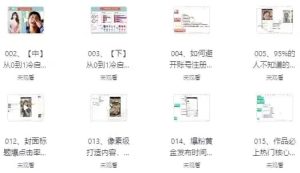 价值1000+的自媒体教学课程-财仔梦想资源网