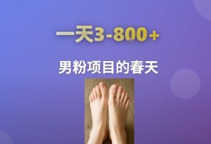 AI一键生成美女素材，一天收益3-8张，男粉项目的春天-财仔梦想资源网