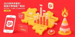 2025拼多多盈利地图：强付费推广策略/活动爆流/自然流量获取系统(7月更新-财仔梦想资源网