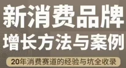 新消费品牌增长方法与案例-财仔梦想资源网