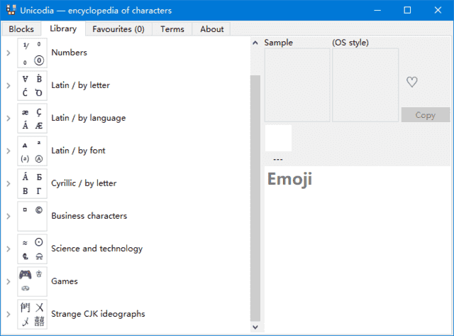 Unicodia(Unicode字符查询工具)v2.12.3绿色版-财仔梦想资源网