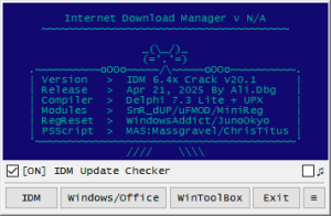 IDM6.4xbyAli.Dbg(IDM激活工具最新版)v20.4绿色版-财仔梦想资源网