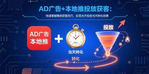 AD广告+本地推投放获客：快速掌握精准获客技巧，实现当天投放当天转化效果-财仔梦想资源网