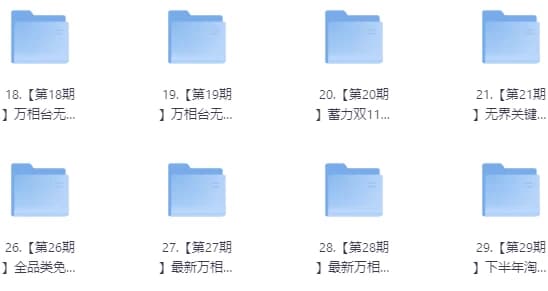 白凤电商淘系运营21天速成班-财仔梦想资源网