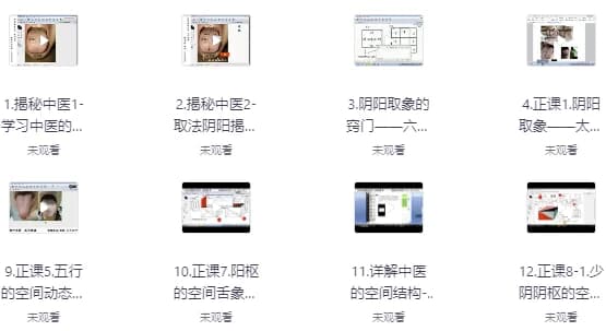 六经伤寒舌象辩证教程-财仔梦想资源网