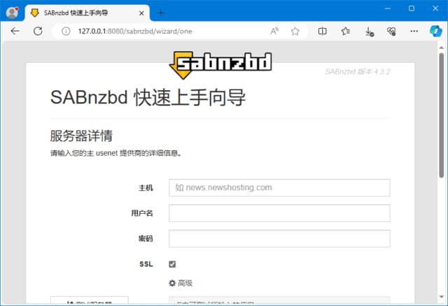 SABnzbd(二进制新闻下载阅读器)v4.5.3中文绿色版-财仔梦想资源网