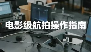 电影级航拍教程，大疆无人机全系手把手教学-财仔梦想资源网