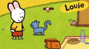 法国启蒙动画《路易小兔子Louie1-4季全集》英语学习课程，简笔画教学+趣味互动-财仔梦想资源网