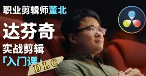 B站董北：达芬奇实战剪辑入门课（入门+升级+进阶）-财仔梦想资源网