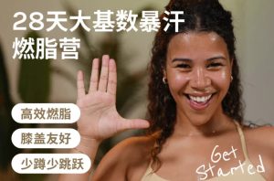 Jo·28天大基数暴汗燃脂营-财仔梦想资源网