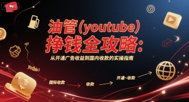 油管(youtube)挣钱全攻略：从开通广告收益到国内收款的实操指南(更新)-财仔梦想资源网