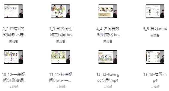 英语语法精讲课程-财仔梦想资源网