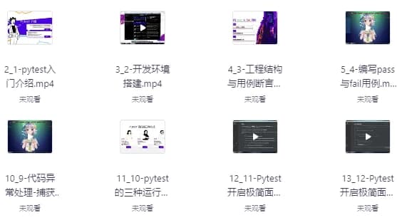 Pytest全栈自动化测试指南-财仔梦想资源网