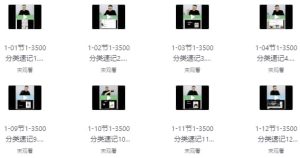 刘一男3500魔卡词【1-3500词汇分类精讲速记】-财仔梦想资源网