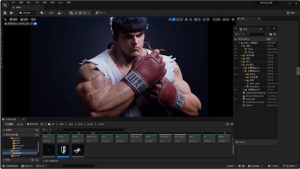 街头霸王隆UE5虚幻5次世代游戏角色制作全流程–带资料-财仔梦想资源网