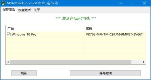 MSActBackUp(系统激活备份工具)v1.2.9byRatiborus绿色版-财仔梦想资源网