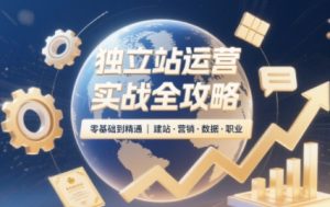 2025独立站运营实战全攻略-财仔梦想资源网