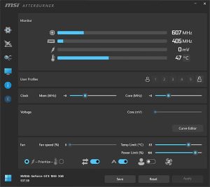 MSIAfterburner(微星显卡超频软件)v4.6.6.16757最新版-财仔梦想资源网