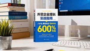 外贸企业增长实战指南，八步法、爆品选品、营销布局，业绩增长300%-财仔梦想资源网