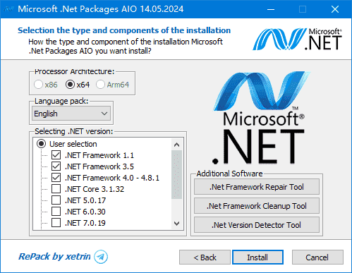 Microsoft.NetPackagesAIO(.NET合集包)v14.10.2025-财仔梦想资源网