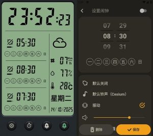 AlarmClockProv11.1.0，一款经典简约个性的时钟-财仔梦想资源网