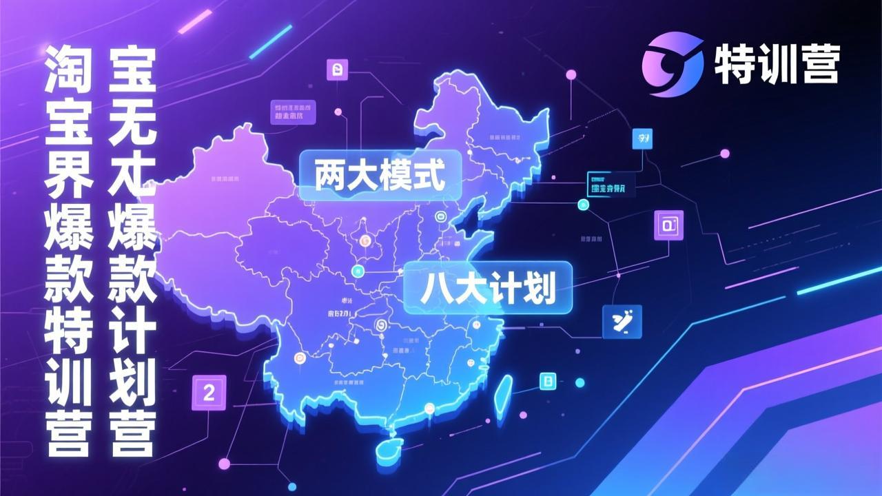 淘宝无界爆款训练营：2026年1月杭州线下高端集训课，3天构建两大模式八大计划体系-财仔梦想资源网