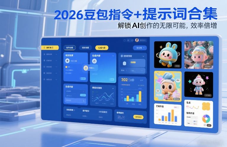 2026豆包指令+提示词合集，解锁AI创作的无限可能，效率倍增-财仔梦想资源网