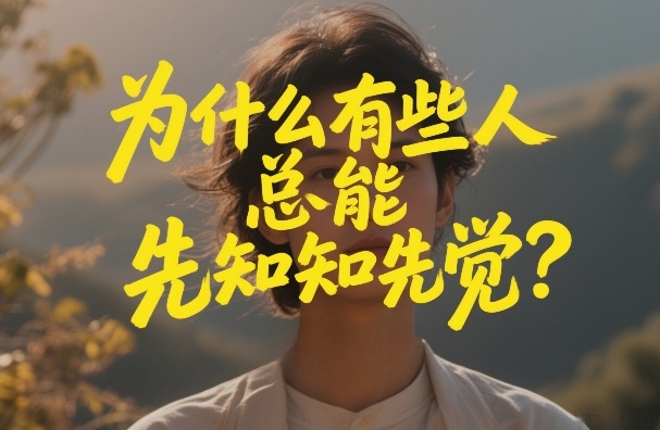 付费文章：为什么有些人总能先知先觉？-财仔梦想资源网